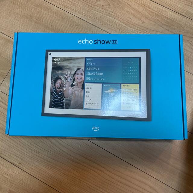 スマホ/家電/カメラecho show 15 液晶保護フィルム貼り付け済み