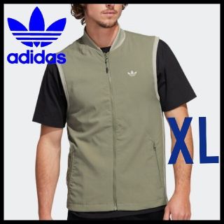 アディダス(adidas)の【大きいサイズ】adidas★ベスト★インナー★ユニセックス★カーキ★XL(ベスト)