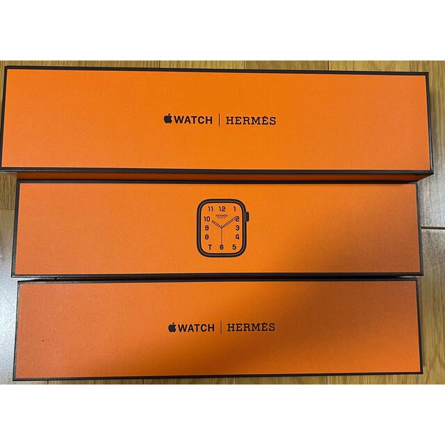 AppleWatch Hermes Series7 45mm NOMADバンド付