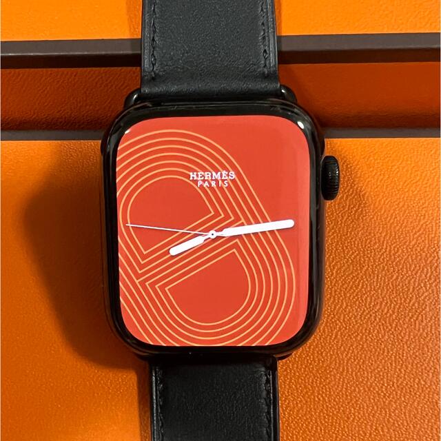 AppleWatch Hermes Series7 45mm NOMADバンド付