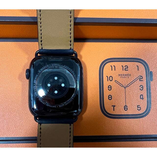 AppleWatch Hermes Series7 45mm NOMADバンド付