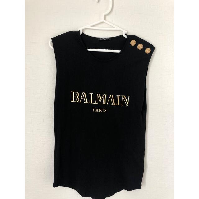 BALMAIN バルマン ノースリーブ トップス XS - タンクトップ