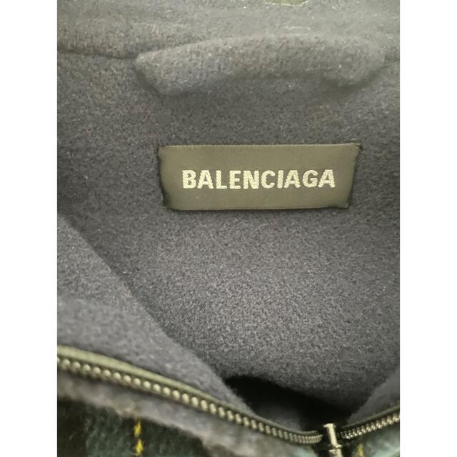 Balenciaga(バレンシアガ)のBalenciaga ジップチェック フリース メンズのジャケット/アウター(ブルゾン)の商品写真