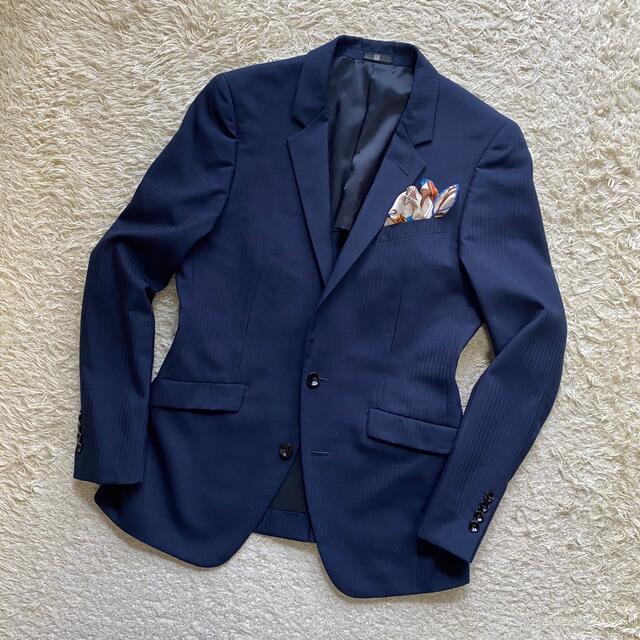 THE SUIT COMPANY(スーツカンパニー)のSuit select 92A5 M位　セットアップ　スーツ　ネイビー メンズのスーツ(セットアップ)の商品写真