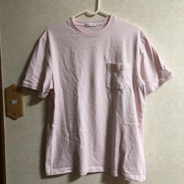 WEGO(ウィゴー)のWEGO  Tシャツ  薄ピンク メンズのトップス(Tシャツ/カットソー(半袖/袖なし))の商品写真