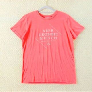 アバクロンビーアンドフィッチ(Abercrombie&Fitch)の❤Abercrombie＆Fitch❤USA古着 ロゴ半袖コットンTシャツ❤Ｌ❤(Tシャツ(半袖/袖なし))