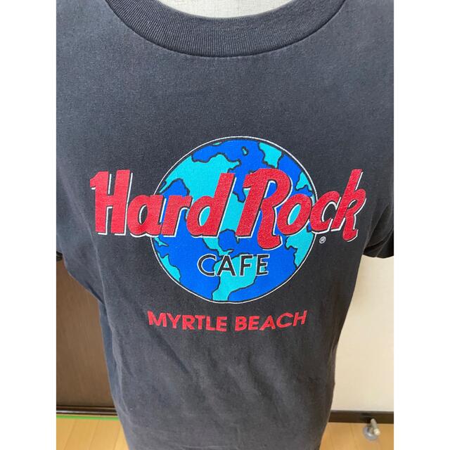 Hard Rock CAFE(ハードロックカフェ)のUSA製 Hard Rock CAFE  MYRTLE BEACH プリントT メンズのトップス(Tシャツ/カットソー(半袖/袖なし))の商品写真