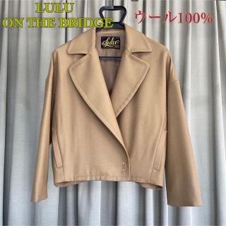 値下げ EDIT.FOR LULU ルルオンザブリッジ 中厚手 ウールコート EDIT.FOR LULU ルルオンザブリッジ 中厚手 ウールコート