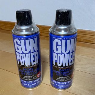 東京マルイ ガンパワーHFC134aガス 400g 2本セット(その他)