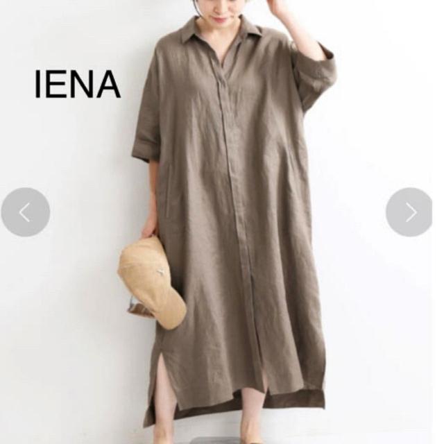 ★専用★   IENA リネンBIGシャツワンピース