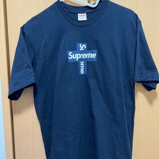 シュプリーム(Supreme)のSUPREME 20AW Cross Box Logo Tee(Tシャツ/カットソー(半袖/袖なし))