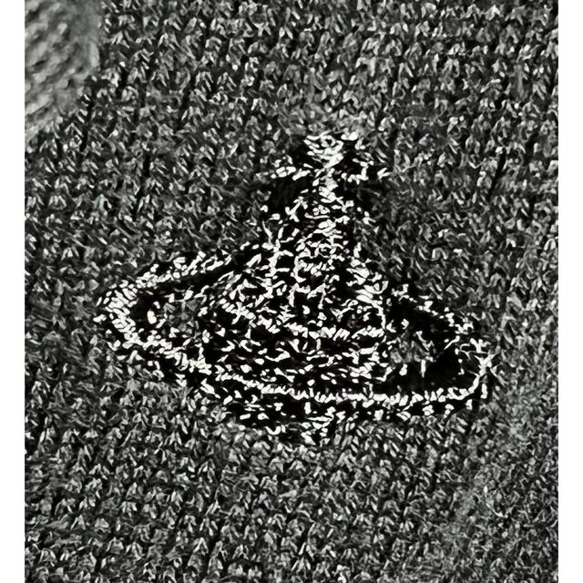 Vivienne Westwood(ヴィヴィアンウエストウッド)の匿名発送　ヴィヴィアンウエストウッド　ボウタイリボンカーディガン　オーブロゴ　M レディースのトップス(カーディガン)の商品写真