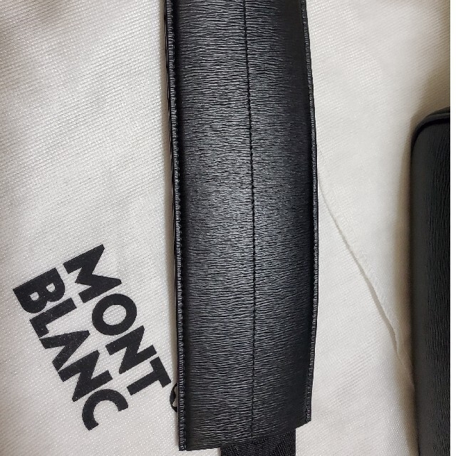 MONTBLANC(モンブラン)の[美品] モンブラン ウエストサイド レポーター ショルダーバッグ　黒 メンズのバッグ(ショルダーバッグ)の商品写真