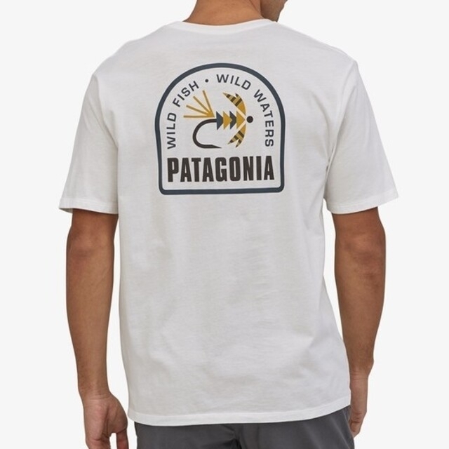 patagonia(パタゴニア)のパタゴニア（Patagonia）ソフトハックルオーガニックTシャツ メンズのトップス(Tシャツ/カットソー(半袖/袖なし))の商品写真