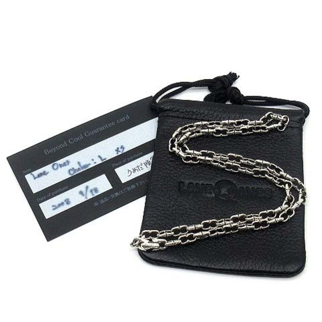 LONE ONES - ロンワンズ ディープロンギング チェーン XS シルバー LONE ONES - ロンワンズ ディープロンギング チェーン XS シルバー