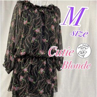 キューティーブロンド(Cutie Blonde)の【美品☆Cutie Blonde】むちゃかわ♡女子力たっぷりのチュニック♡(チュニック)