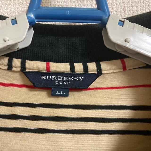 BURBERRY(バーバリー)のバーバリー　BURBERRYGOLF長袖ポロシャツ　ゆるだぼ　ノバチェック　古着 メンズのトップス(ポロシャツ)の商品写真