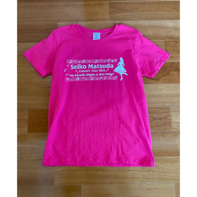 松田聖子コンサートグッズ2022 ツアーTシャツ Sサイズ ピンクの 松田聖子コンサートグッズ2022 ツアーTシャツ Sサイズ ピンクの