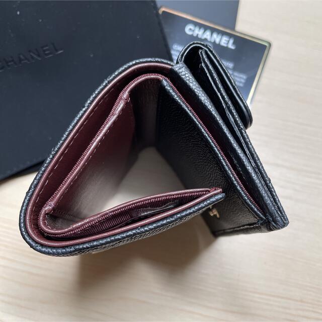 CHANEL(シャネル)のCHANEL シャネル ミニ財布  折り財布 レディースのファッション小物(財布)の商品写真