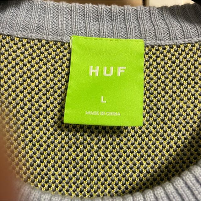 HUF(ハフ)のハフ　スカイライン　クルーセーター　ニット メンズのトップス(ニット/セーター)の商品写真