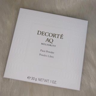 コスメデコルテ(COSME DECORTE)のコスメデコルテ aq ミリオリティ フェイスパウダー n(フェイスパウダー)