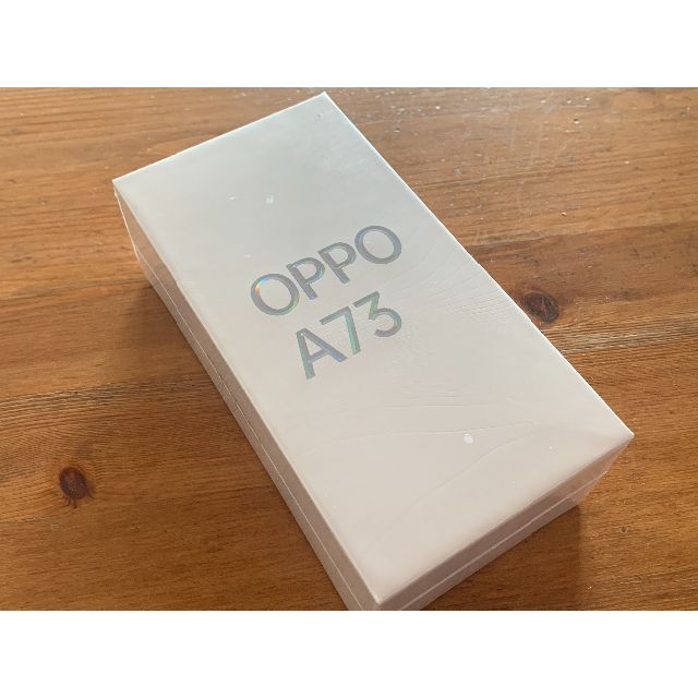 【新品未開封】OPPO A73 ネービーブルースマートフォン本体