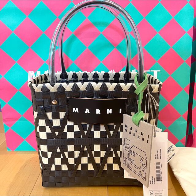Marni - 新品未使用 マルニ MARNI marni カゴバッグ ステンシルバッグ