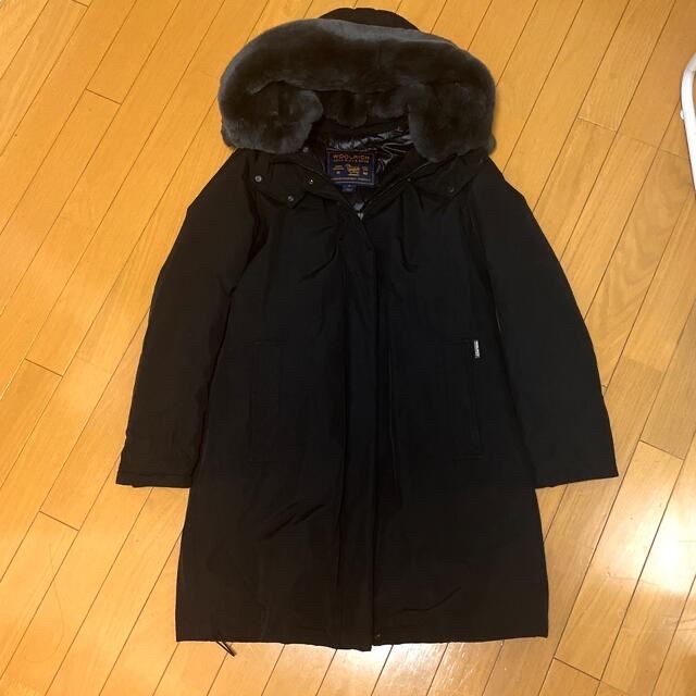 WOOLRICH ラビットファーフード　ダウン