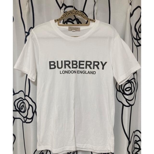 BURBERRY バーバリー Tシャツ 白T ロゴ入り おすすめネット 8160円 www