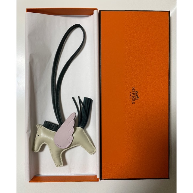 激安正規品 Hermes U刻印 PEGASE RODEO PM ペガサス ロデオ チャーム