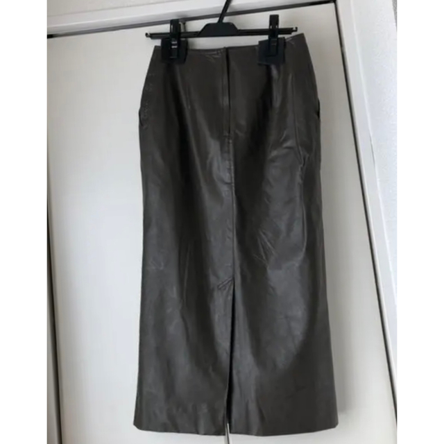 BEAUTY&YOUTH UNITED ARROWS(ビューティアンドユースユナイテッドアローズ)のBY フェイクレザータイトスカート レディースのスカート(ロングスカート)の商品写真