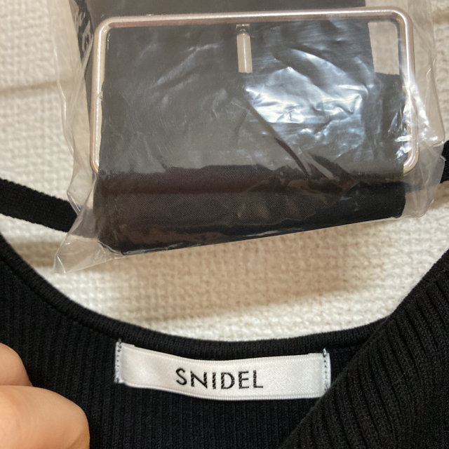 SNIDEL(スナイデル)のスナイデル　コルセットドッキングワンピース　1 レディースのワンピース(ロングワンピース/マキシワンピース)の商品写真