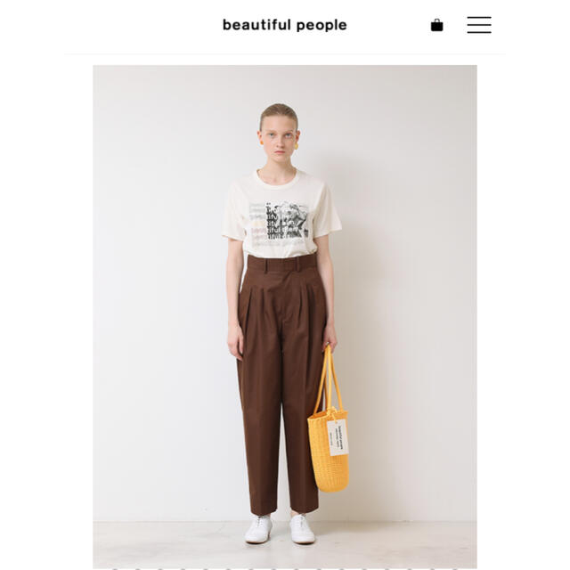 beautiful people(ビューティフルピープル)の専用☺︎beautiful people パンツ レディースのパンツ(カジュアルパンツ)の商品写真