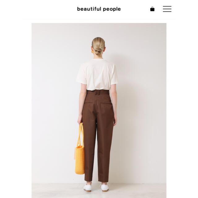 beautiful people(ビューティフルピープル)の専用☺︎beautiful people パンツ レディースのパンツ(カジュアルパンツ)の商品写真