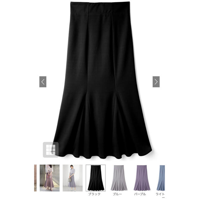 GRL(グレイル)のGRL グレイル マーメイドスカート Mサイズ ブラック レディースのスカート(ロングスカート)の商品写真