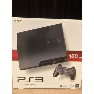 プレイステーション3(PlayStation3)のPS3   CECH-3000A  160GB チャコールブラック(家庭用ゲーム機本体)