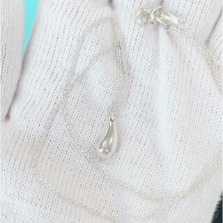 ティファニー(Tiffany & Co.)のティファニー　ティアドロップ　ネックレス　シルバー925(ネックレス)