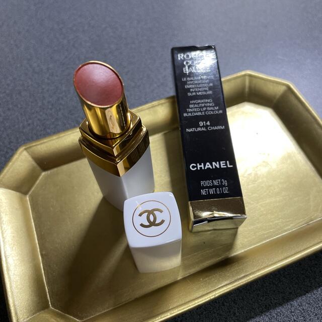 CHANEL(シャネル)のシャネル♡ルージュココボーム  914 コスメ/美容のベースメイク/化粧品(口紅)の商品写真