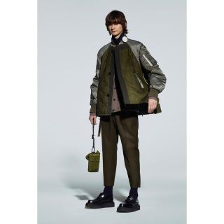 sacai - 【成田駿様専用】sacai 21aw キルティングMA-1 黒 サイズ2