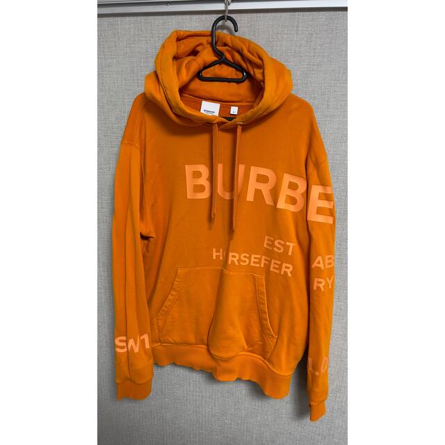 人気No.1 BURBERRY オレンジ パーカー パーカー - LITTLEHEROESDENTISTRY