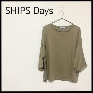 美品✨SHIPS Days シップスデイズ 半袖トップス(Tシャツ(半袖/袖なし))