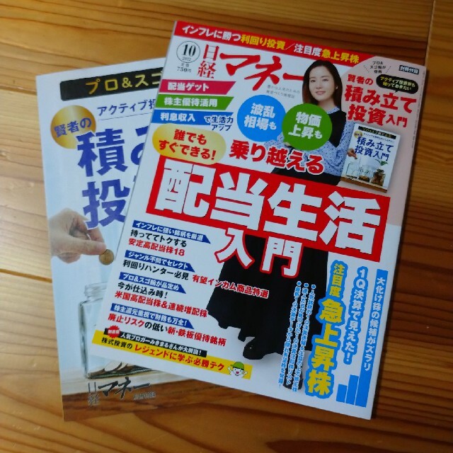 日経マネー 2022年 10月号 エンタメ/ホビーの雑誌(ビジネス/経済/投資)の商品写真