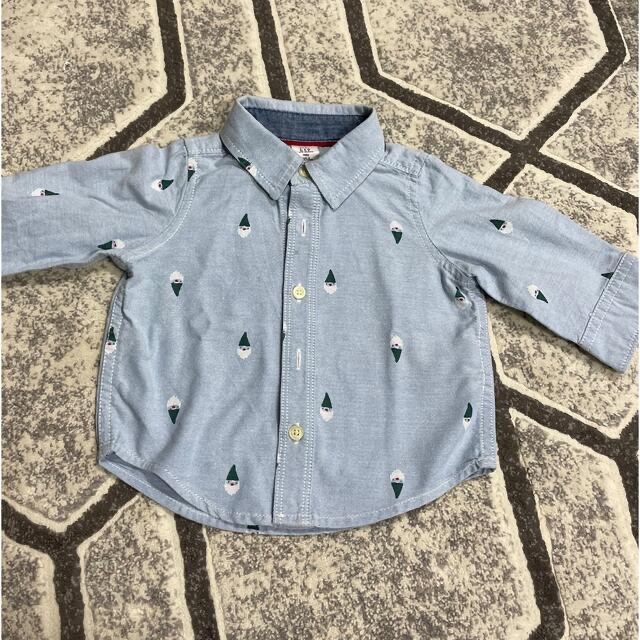 babyGAP(ベビーギャップ)のBaby GAP シャツ、ニット、パンツ3点セット キッズ/ベビー/マタニティのベビー服(~85cm)(パンツ)の商品写真