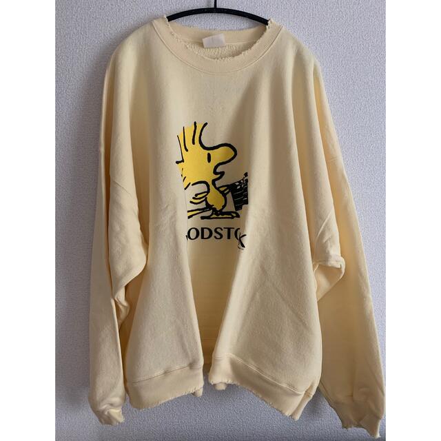 DAIRIKU 21ss Peanuts コラボスウェット