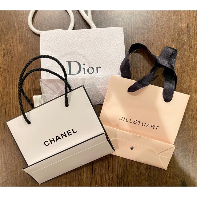 Dior CHANEL JILLSTUART ショップ袋セット