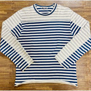 コム デ ギャルソン(COMME des GARCONS) ボーダーカットソー メンズのT