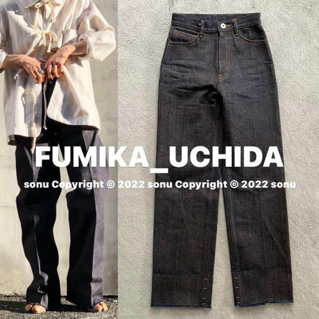 FUMIKA_UCHIDA - 22SSフミカウチダHeavy OZ Denim 5 POCKETS PANTSの通販 by sonu ︎値段