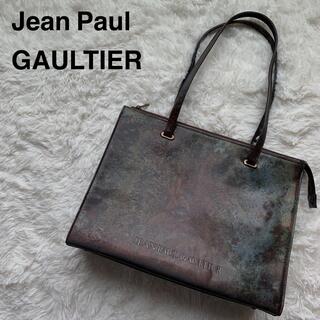 ジャンポールゴルチエ(Jean-Paul GAULTIER)のJean Paul GAULTIER 玉虫色　PVC トートバッグ　希少モデル(トートバッグ)