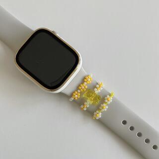 【匿名発送】Apple Watch チャームアクセサリー　ビーズアクセサリー(その他)