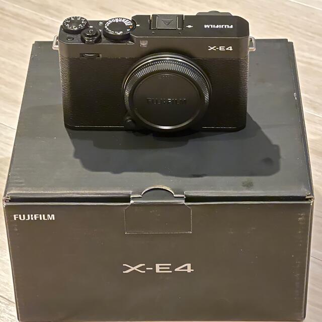 日本最大のブランド - 富士フイルム 「しゅう」FUJIFILM 2021年12月購入 ブラック X-E4 ミラーレス一眼 日本最大のブランド - 富士フイルム 「しゅう」FUJIFILM 2021年12月購入 ブラック X-E4 ミラーレス一眼